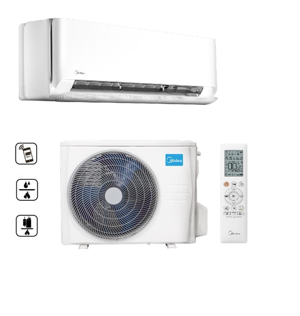 MCB-12-SP Breezeless E oldalfali split( 3.5KW)